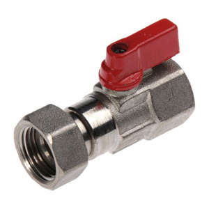 Кран шаровый МИНИ 3/4" с накидной гайкой  33812