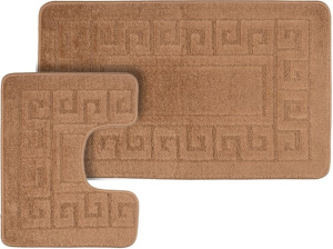 Коврик CONFETTI MAXIMUS 50х80см 9мм темно-бежевый (2шт)