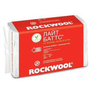 Плита Лайт Баттс Роквул 3м2 (100х600х1000) 