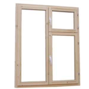 Блок оконный деревянный 800*1000 (форт.)