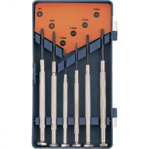 Набор отверток для точных работ PH+SL CS Point рукоятка (6шт) Sparta 133445