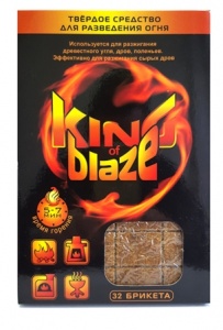 Брикеты д/розжига 32шт/уп King of Blaze 59709