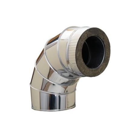 Сэндвич-тройник 115/180мм 90° нерж.оцин.