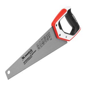 Ножовка по дереву для точных пильных работ,350 мм,кал.зуб 3D,3-комп. рук-ка, PRO// Matrix 23552