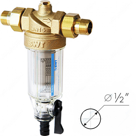 Водоочиститель BWT Protector Mini  Х/в 1" прямая промывка Н604Р05