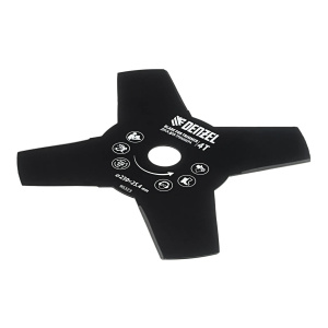 Диск для триммера 230*25,4*1,6мм 4 лезвия Denzel 96323