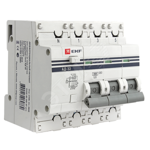 Авт. выкл. диф.тока 4п 40А 30mA АД-32 ЭКФ