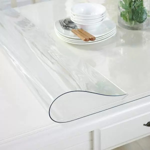 Скатерть гибкое стекло 100*60см Dekorelle толщина 0,8мм