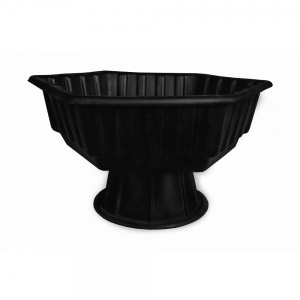 Вазон ШЕСТИГРАННИК цвет черный