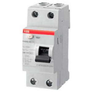 Авт. выкл. диф.тока 2п 40А 30mA тип АС FH 202(АВВ)