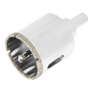 Сверло алмазное по керамограниту 40*67мм 3-гранный хвостовик// Matrix 726403