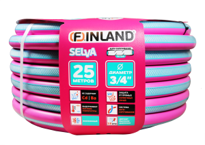 Шланг поливочный ТЭП 3/4" 25м 3-слойный 2448 FINLAND