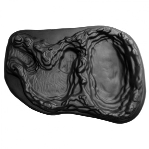 Ручеек средний 83*61*10 черный 17171