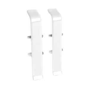 Соединитель 85мм 001 белый (2шт)