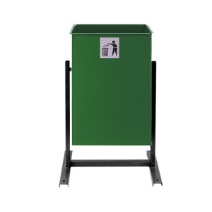 Урна металлческая БЮДЖЕТ-2. (зеленая)