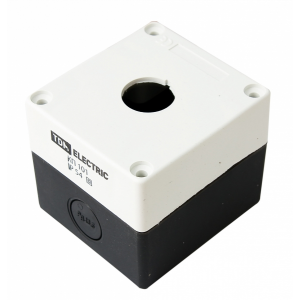 Корпус ИЭК КП101 для кнопок 1 место белый