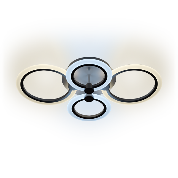 Люстра св/д ROLO CHL-52018/86W с пультом 86Вт REV Ritter 52018 4