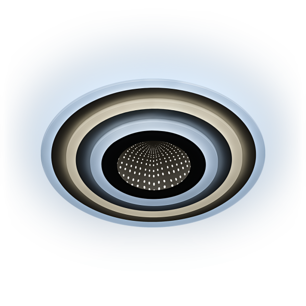 Люстра св/д UFO NAPOLIi CLL-52000/126W с пультом 3D тоннель 126Вт REV Ritter 52000 9