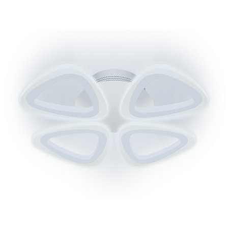 Люстра св/д MONZA Triangle CHL-52392/54W с пультом REV Ritter 52392 5