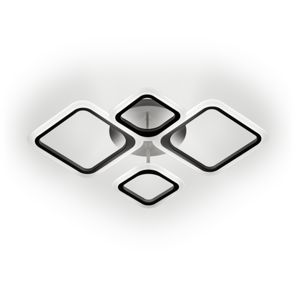 Люстра св/д PALERMO CHL-52017/100W с пультом 100Вт REV Ritter 52017 7