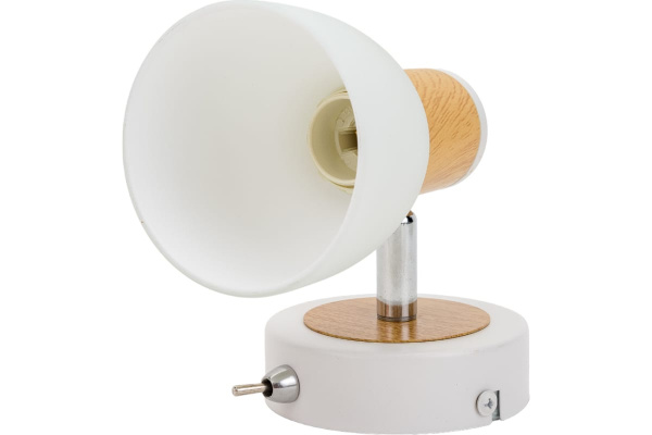 Светильник Спот 1х40Вт Е14 230В 50Гц IP20 Бутон кругл. ЭКО сосна TDM SQ0356-0001