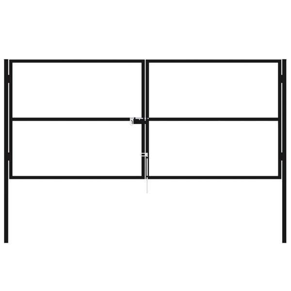 Ворота распашные 2х4 (2 столба 60*60 3м)