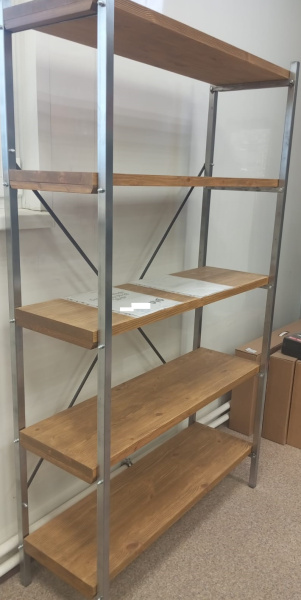 Стеллаж Лофт 170/100/30-28 "ДУБ"