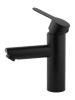 Смеситель для кухни Aqueduc одноручков. высок. излив чёрный нерж. сталь 345324