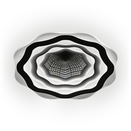 Люстра св/д ATELLA CLL-52002/142W с пультом 3D тоннель 142Вт Ritter 52002 3