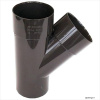 Тройник водосточной трубы 80/45 МUROL коричневый
