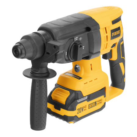 Перфоратор аккумуляторный бесщет. RHH-BL-20-28 3Дж Li-Ion 20В Denzel 26707