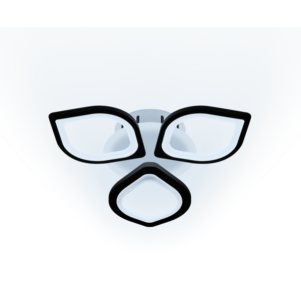 Люстра св/д TERAMO CHL-52359/52W с пультом 52Вт REV Ritter 52359 8